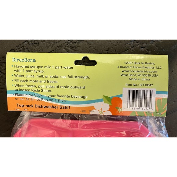 New-Icicle Sticks-Popsicle Maker Molds - Picture 4 of 6